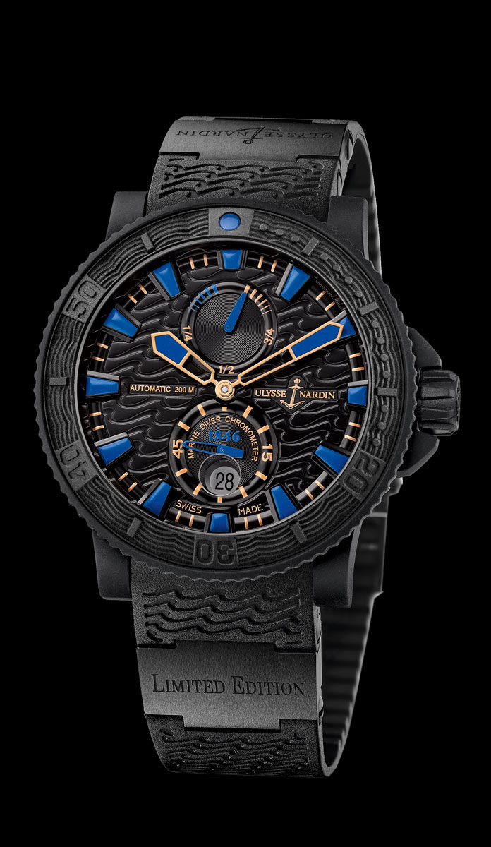 Улисс нордин реплика chronomat24. Ulysse Nardin 263-92-3c. Часы Улисс Нордин Diver. Ulysse Nardin Marine Diver Black. Ulysse Nardin Maxi Marine Diver черные.