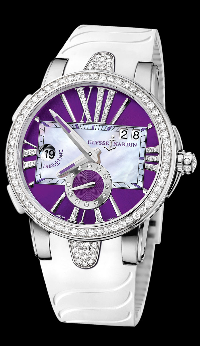 ulysse nardin executive dual time lady