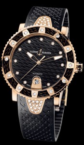 Lady Diver in Rose Gold Diamond Bezel