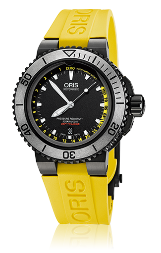 oris depth gauge yellow