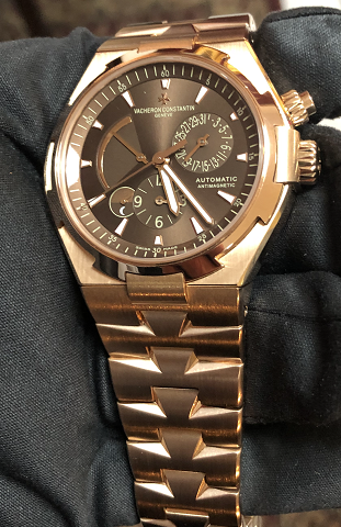 VACHERON CONSTANTIN OVERSEAS DUALTIME ROSE GOLD – Exclusive Timepieces